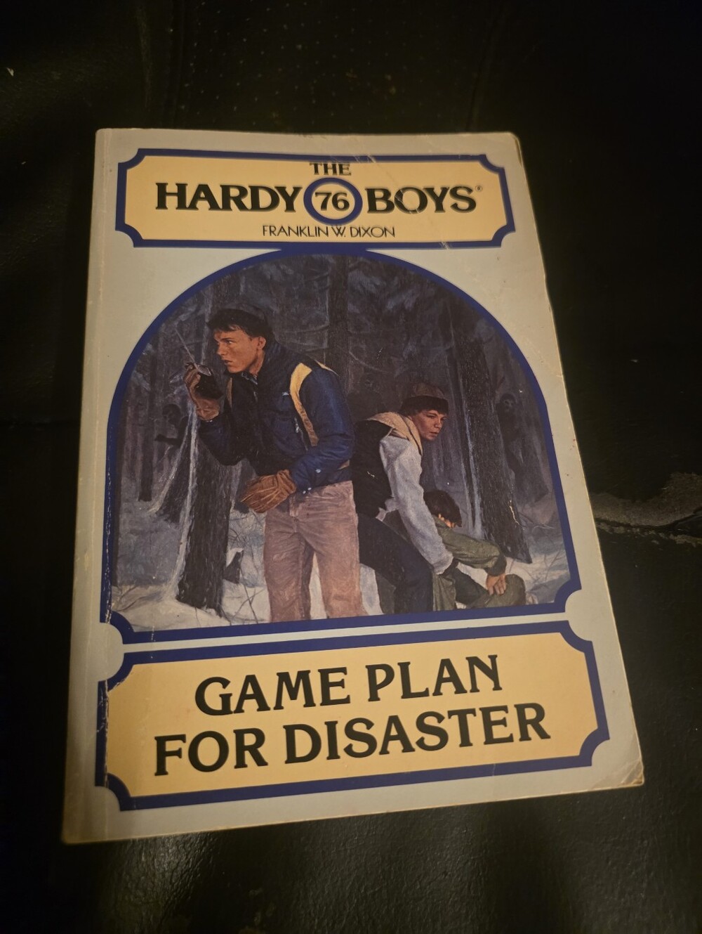 The Hardy Boys #76-Franklin Dixon Pb Game Plan For Disaster